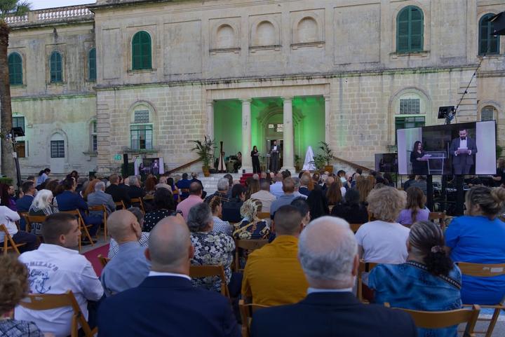 The evening at Mount Carmel Hospital, Attard.