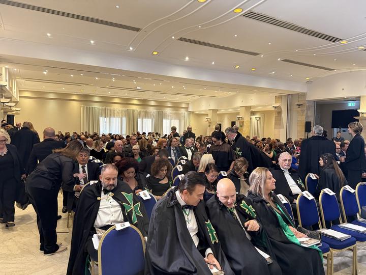 The 35th Solemn Investiture at the Corinthia San Ġorġ.