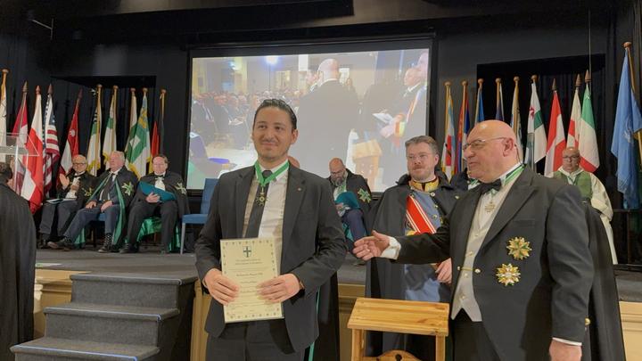 Chevalier Asen Margaritov KLJ, Knight of Grace.