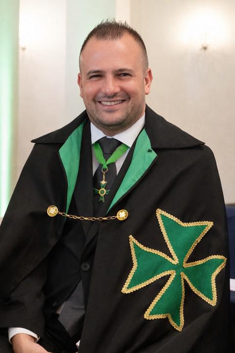 Chevalier Dr Johann Debono KCLJ CMLJ, Grand Priory of Malta.